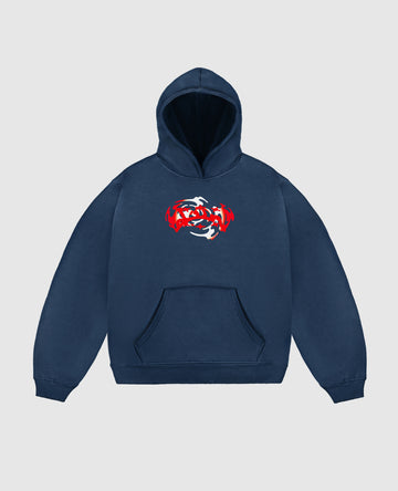 BLUE SPECTRE HOODIE