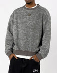 ALL OVER DARK CAMO CREWNECK