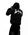 BLACK WINDBREAKER JACKET