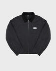 BLACK CANVAS WORK JACKET