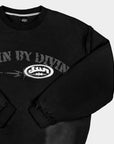 BLACK VINTAGE MILITARY CREWNECK